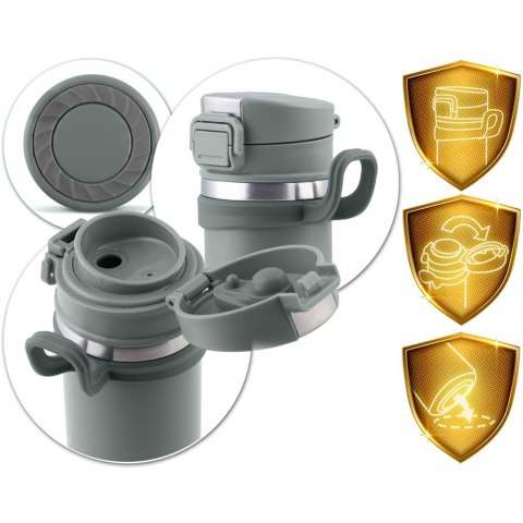 TERMOS PRÓŻNIOWY 450 ML BD-783 SZARY TERMOS PRÓŻNIOWY 450 ML BD-783 SZARY