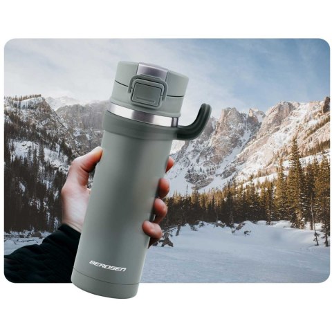 TERMOS PRÓŻNIOWY 450 ML BD-783 SZARY TERMOS PRÓŻNIOWY 450 ML BD-783 SZARY