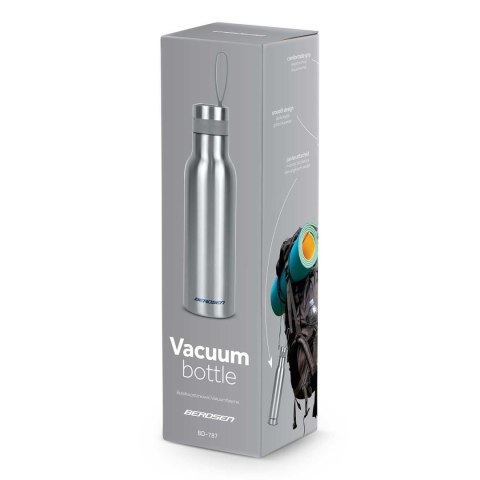 TERMOS PRÓŻNIOWY 500 ML BD-787 SREBRNY TERMOS PRÓŻNIOWY 500 ML BD-787 SREBRNY