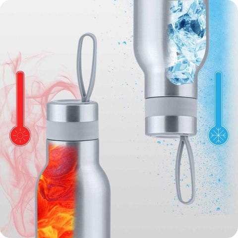 TERMOS PRÓŻNIOWY 500 ML BD-787 SREBRNY TERMOS PRÓŻNIOWY 500 ML BD-787 SREBRNY