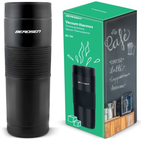 TERMOS PRÓŻNIOWY 590 ML BD-784 CZARNY